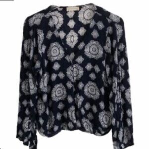 Altar’d State Bohemian Short Length Rayon Top.